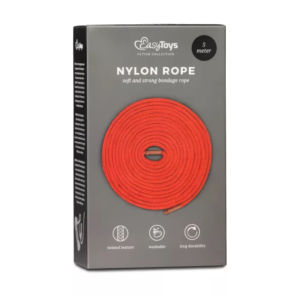 Easytoys Rope - sidumisköis (5 m, punane)