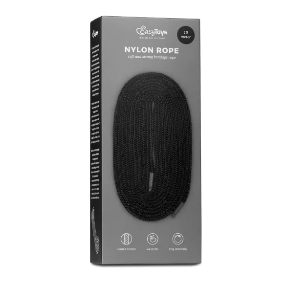 Easytoys Rope - sidumisköis (10 m, must)