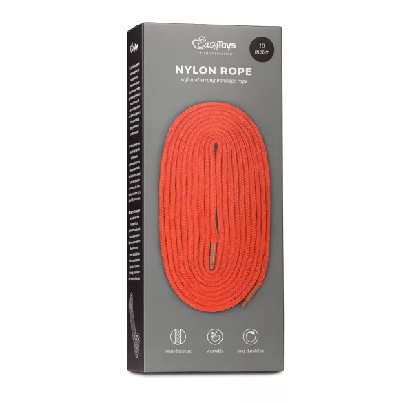 Easytoys Rope - kinni­sidumisköis (10 m, punane)