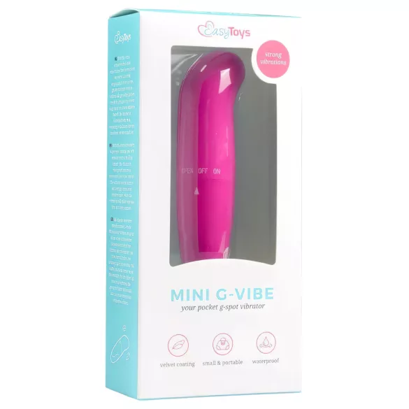 EasyToys - G-punkti mini vibraator - roosa