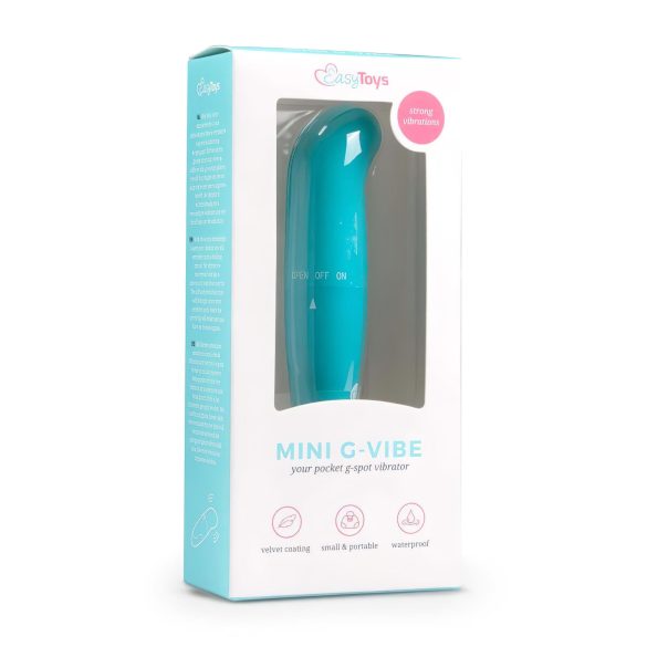 EasyToys Mini G-Vibe - G-punkti stimulaator (sinine)