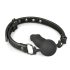 Easytoys - suukorv sisemise dildoga (must)