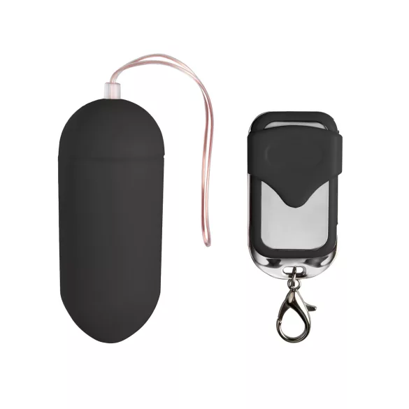 Easytoys - juhtmevaba vibro muna - must