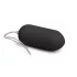 Easytoys - juhtmevaba vibro muna - must