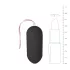 Easytoys - juhtmevaba vibro muna - must