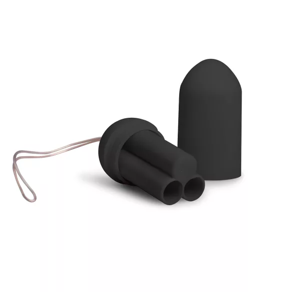 Easytoys - juhtmevaba vibro muna - must