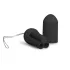 Easytoys - juhtmevaba vibro muna - must