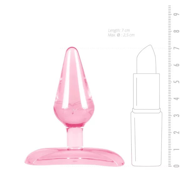 Easytoys The Assifier - mini anaalplug (roosa)