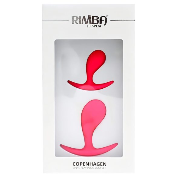 Rimba Copenhagen - anaaltappide komplekt - roosa (2 tk)