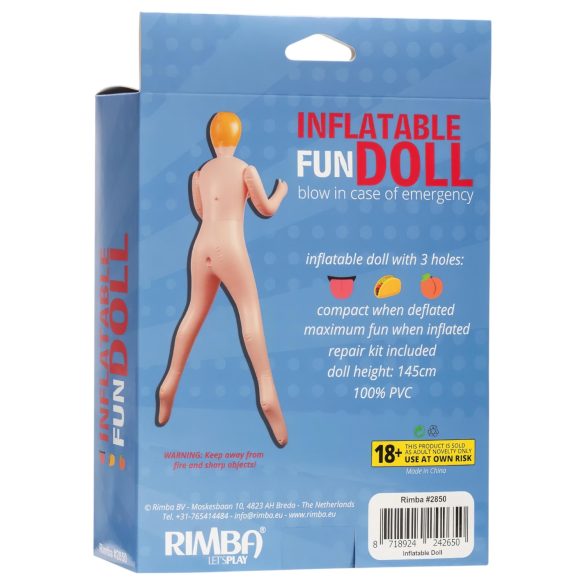 Inflatable Fun - seksinukk - täispuhutav latex naine