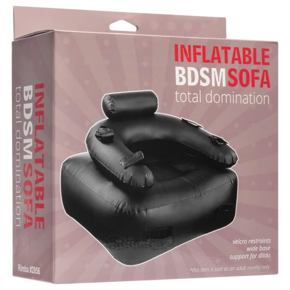 Inflatable Fun - BDSM diivan - must - täispuhutav