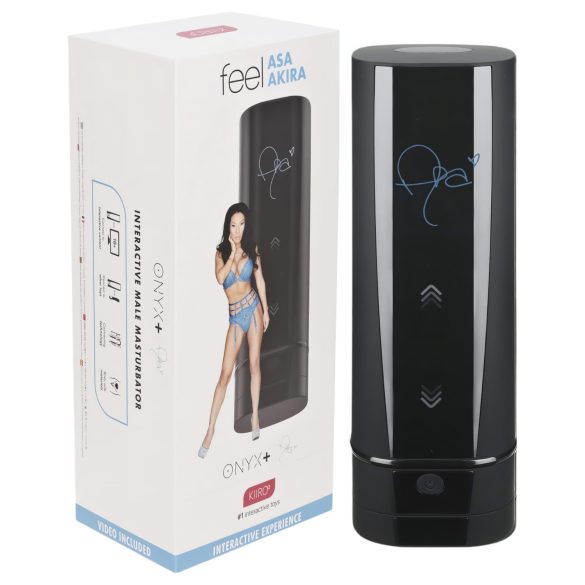 Kiiroo Onyx+ Asa Akira Experience - interaktiivne masturbaator - must