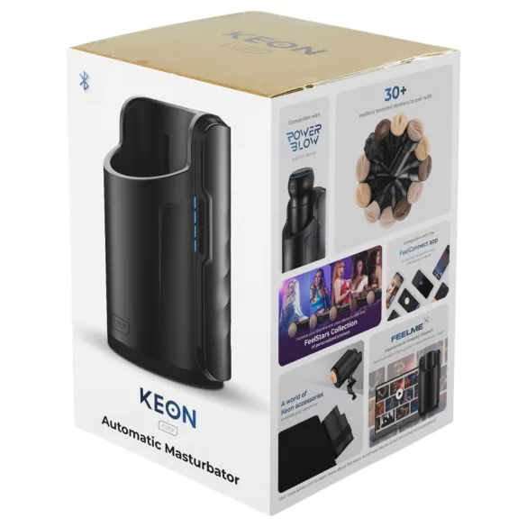 Kiiroo Keon Wifi automaatne masturbaator - must lisatarvik