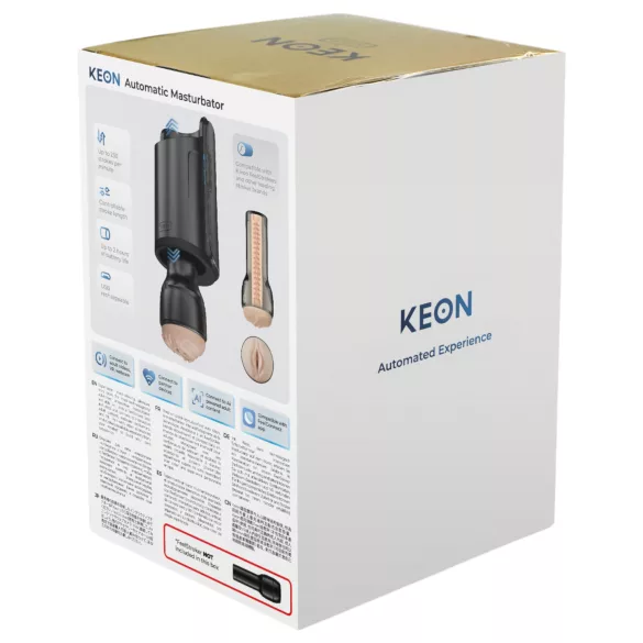 Kiiroo Keon Wifi automaatne masturbaator - must lisatarvik