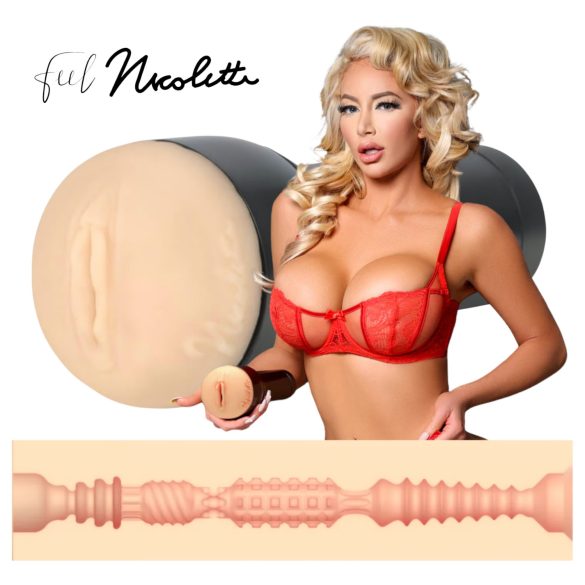 Kiiroo Nicolette Shea - realistlik vagina masturbaator (naturaalne)
