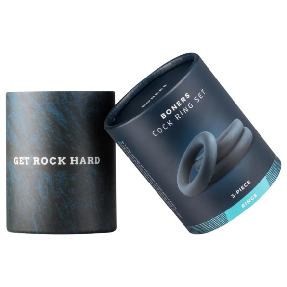 Boners - peeniseringide komplekt - 3 tk - hall