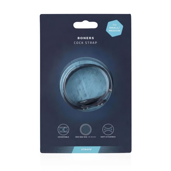 Boners - peenisekumm S/M - reguleeritav - hall