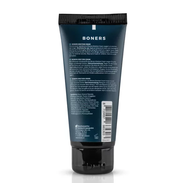 Boners - erektsioonikreem meestele - stimulatsioon - 100ml