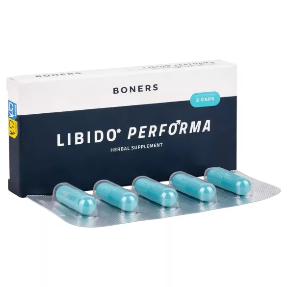 Boners Libido Performa - toidulisandi kapslid meestele (5 tk)