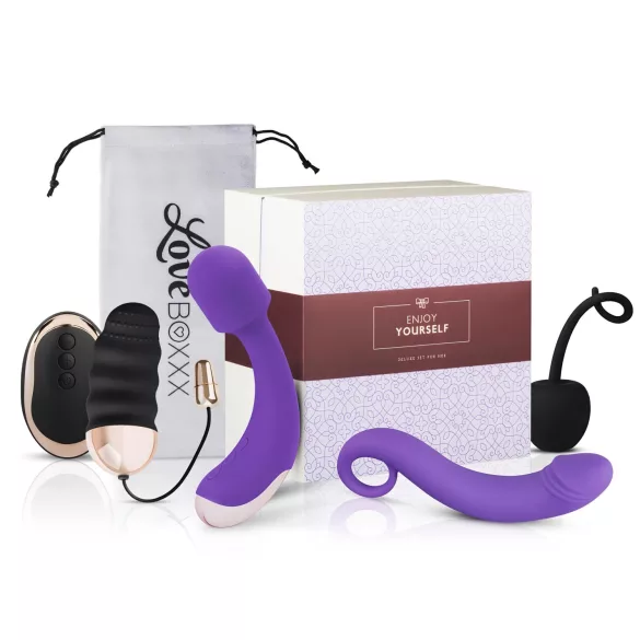 LoveBoxxx Yourself - naiste vibraatori komplekt - 4-osaline