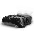 Easytoys - lakiga voodilina - 180x230cm (must)