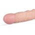 Real Fantasy Scott - elutru dildo - 25 cm (naturaalne)
