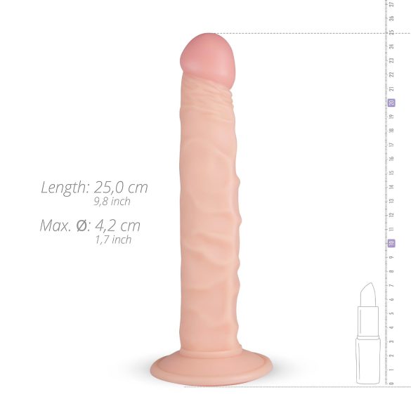 Real Fantasy Scott - realistlik dildos - 25cm - naturaalne
