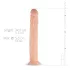 Real Fantasy Shawn - realistlik suur dildo - 35cm - natur