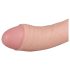Real Fantasy Vince - munanditega eesnahaga dildo - 19,5 cm naturaalne