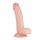 Real Fantasy Cliff - elutru dildo munanditega - 22 cm (naturaalne)