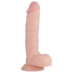   Real Fantasy Glynn - munanditega realistlik dildo - 25cm naturaalne