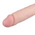 Real Fantasy Glynn - munanditega realistlik dildo - 25cm naturaalne