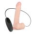 Real Fantasy Lewis - akutoitega realistlik vibraator - 22cm (naturaalne)