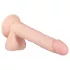 Real Fantasy Lewis - realistlik vibraator akuga - 22cm naturaalne