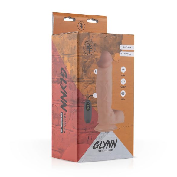 Realistlik Real Fantasy Glynn akuvibraator - 25cm (naturaalne)