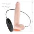 Realistlik akuga Dwane vibraator - 31 cm (naturaalne)
