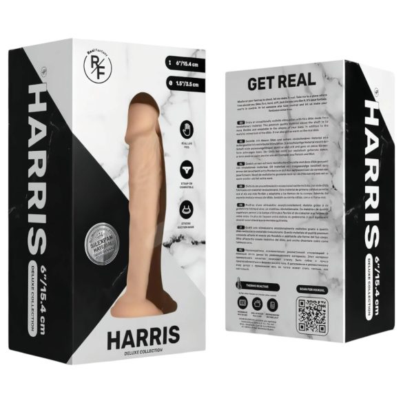 Real Fantasy Harris - realistlik dildo - 15 cm - naturaalne