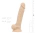 Real Fantasy Percy - elutru dildo - 18cm (naturaalne)