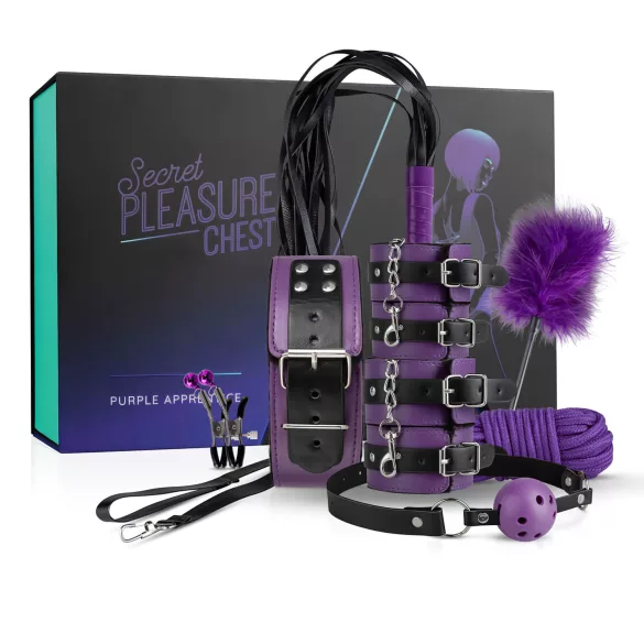 Secret Pleasure Chest - BDSM komplekt edasijõudnutele - 14-osaline