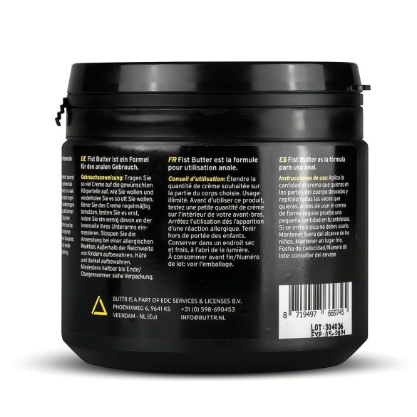 BUTTR - fisting libestiin - õlikreem - 500ml