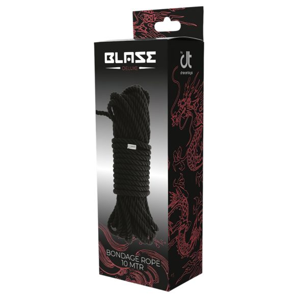 Blaze - kinbaku köis - 10m - must