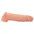 RealStuff Extender 6,5 - peenisehülss - naturaalne - 17 cm