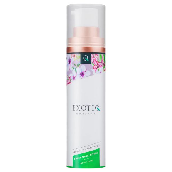 Exotiq - aroomi massaažiõli - basiilik-sidrun (100 ml)