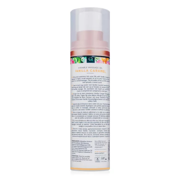 Exotiq - massaažiõli - vanilje-karamelli lõhn - 100ml