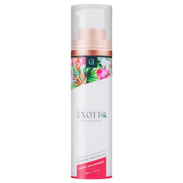 Exotiq - massaažiõli - maasika lõhnaga - 100ml
