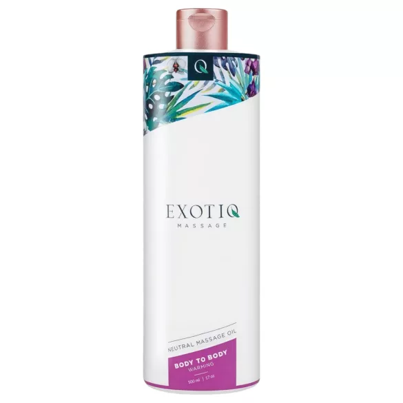 Exotiq Body To Body - soojendav massaažiõli - 500 ml