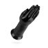 BUTTR Kahekordne nauding - iminapaga fisting dildo (must)