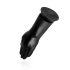 BUTTR Kahekordne nauding - iminapaga fisting dildo (must)