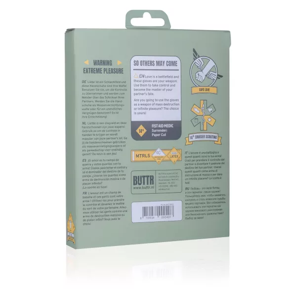 BUTTR - lateksist fistingkindad - must