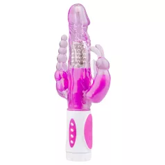 Easytoys Raving Rabbit - 3-haruline vibraator (roosa)